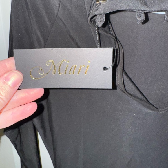 Black Long Sleeve Bodysuit - Picture 5 of 6